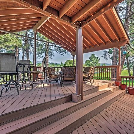 Cozy Ruidoso Cabin With Private Hot Tub And Large Deck Exteriör bild