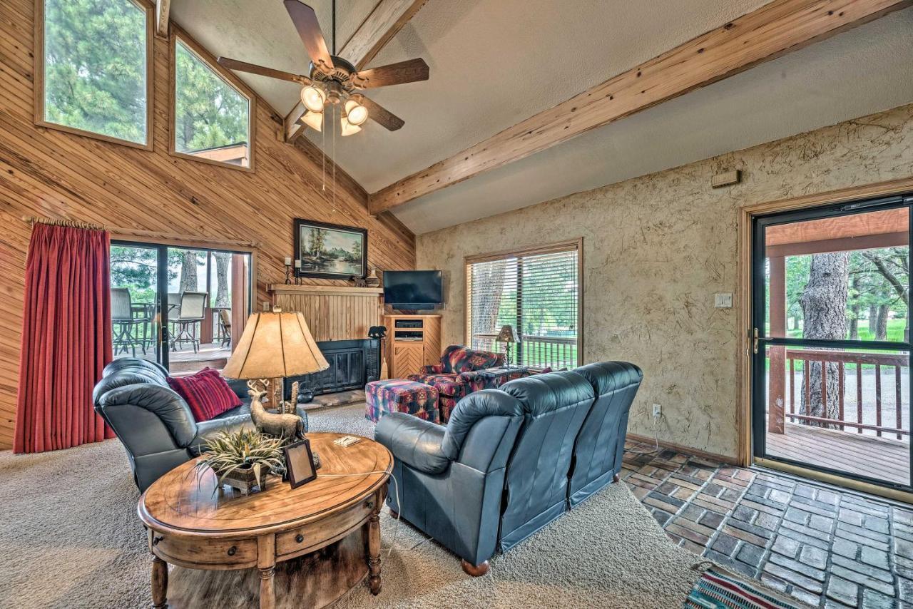 Cozy Ruidoso Cabin With Private Hot Tub And Large Deck Exteriör bild