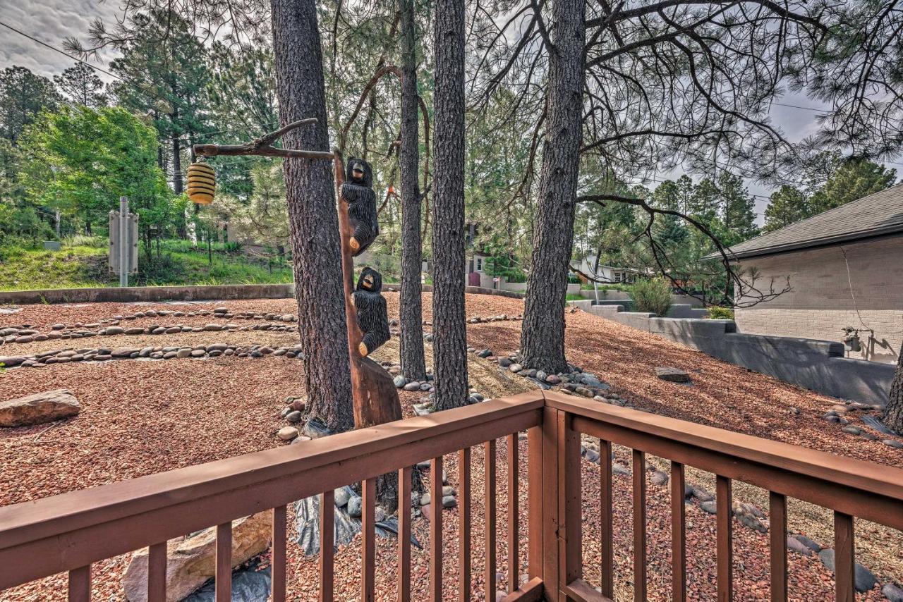 Cozy Ruidoso Cabin With Private Hot Tub And Large Deck Exteriör bild